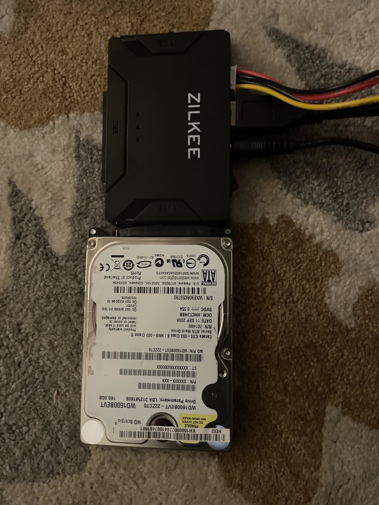 Photograph attached to Dennis’s review of a Zilkee product
